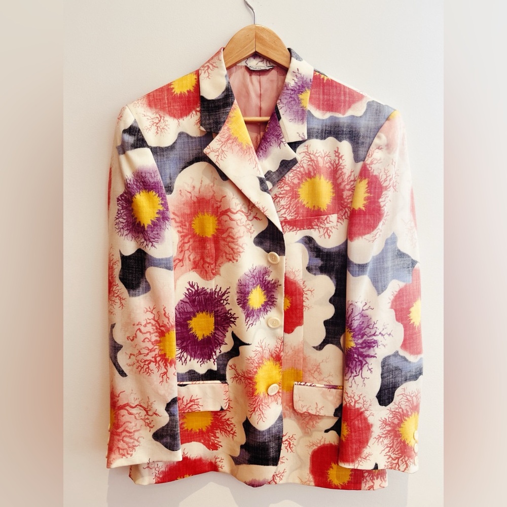 Pristine Gianni Versace 90s Wool Jacket - image 1